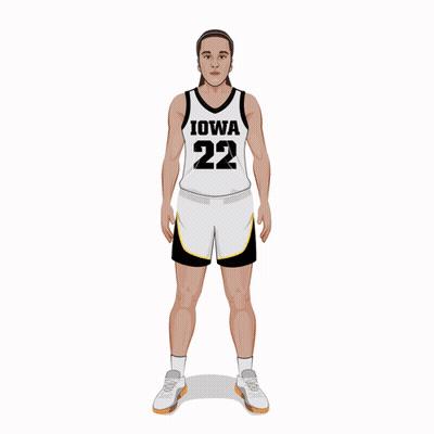 Iowa Basketball Player Covering Eyes GIF
