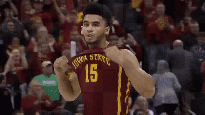 Iowa State Basketball Player Thumbs Up GIF