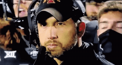 Iowa State Basketball Player Thumbs Up In Crowd GIF