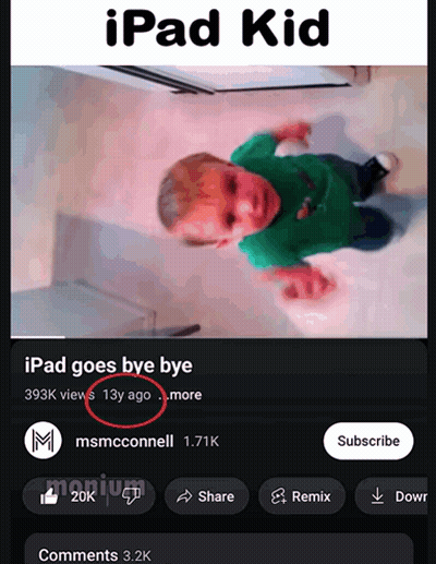 IPad Kid Saying Bye Bye GIF