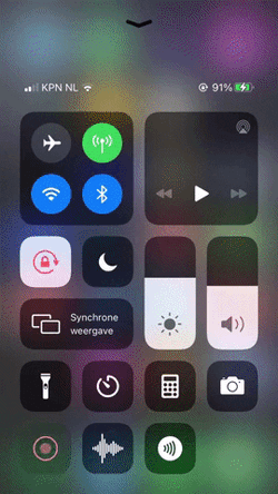 Iphone 14 Screen Record GIF