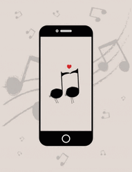 Iphone 8 Music Sign Live Wallpaper GIF