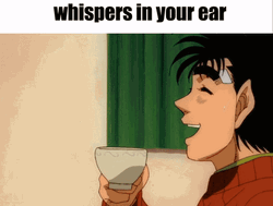 Ippo Makunouchi Goku Whispers In Your Ears GIF