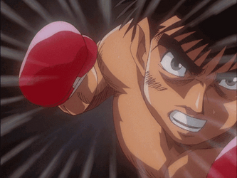Ippo Makunouchi Sendo Attack GIF