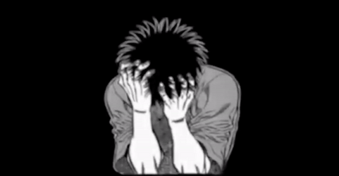Ippo Makunouchi Shaking Animation GIF