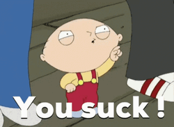  Irate Stewie Griffin Pointing Finger  GIF