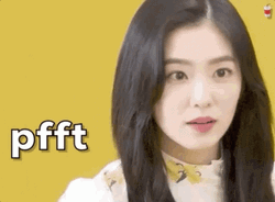 Irine Pfft Giggles GIF