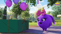 Iris The Cute Purply Sunny Bunnies GIF