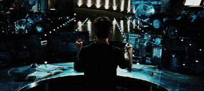 Iron Man Flying GIF