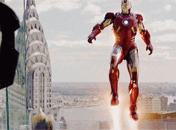 Iron Man Levitating