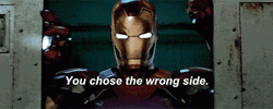 Iron Man Suit Up Chose Wrong Side GIF