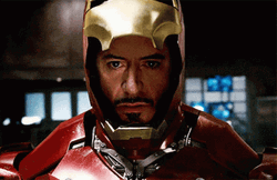 Iron Man Tony Mask On