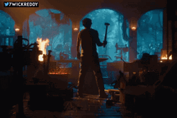 Iron Pounding Leo GIF