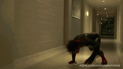 Iron Spider Never Giving Up GIF