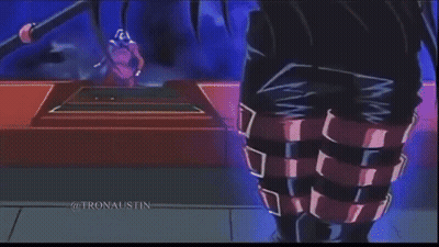 Iron Vision Cartoon Character GIF