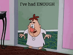 Irritated And Angry I've Had Enough GIF