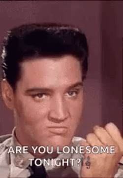 Irritated Elvis Looking Disappointed GIF