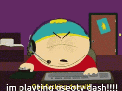 Irritated Eric Cartman Having Tantrum GIF