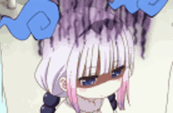 Irritated Kanna Kamui GIF