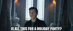 Is All This For A Holiday Party GIF