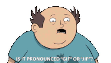 Is It Pronounced Gif Or Jif Exploding Kittens Sticker GIF