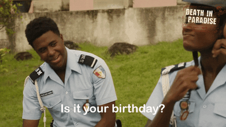 Is It Your Birthday Question GIF