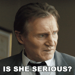 Is She Serious Frank Drebin Jr GIF
