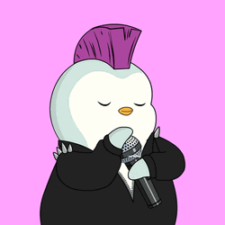 Is This Thing On Pudgy Penguin GIF