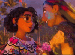 Isabela And Mirabel Swinging Encanto GIF