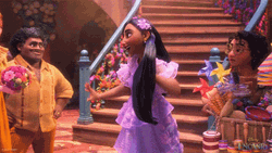 Isabela Madrigal Hair Flip GIF