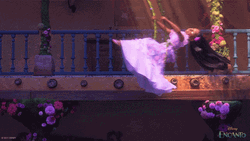 Isabela Madrigal Incredible Acrobatic Moves Encanto GIF