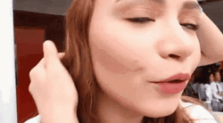 Isabelle Lazo Pimple Popping GIF