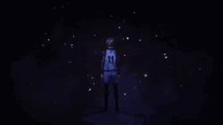 Isagi Yoichi Flying Puzzle Pieces GIF