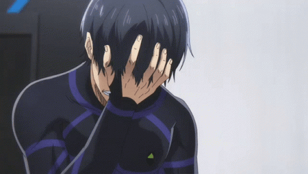 Isagi Yoichi In Despair GIF