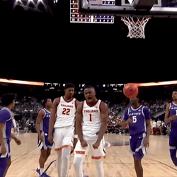 Isaiah Collier Usc Player Shouting While Flexing His Arms GIF