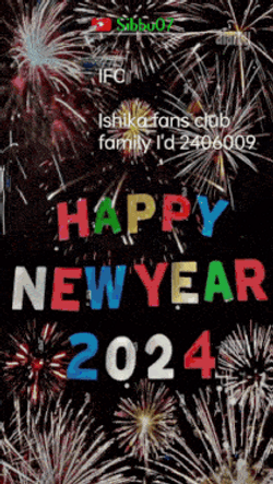 Ishika Fans Club Family Happy New Year Wishes GIF