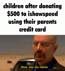 Ishowspeed Meme Now Say My Name GIF