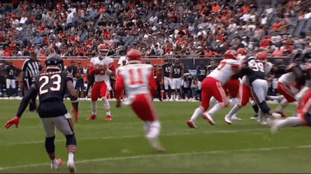 Isiah Pacheco Game Determination GIF