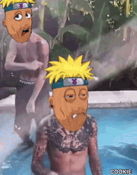 Island Boys Naruto Head Meme