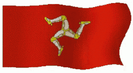 Isle Of Man Flag GIF