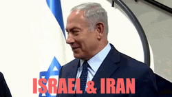 Israel And Iran Leaders Animation