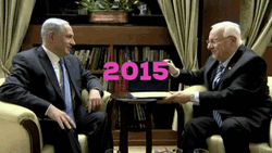 Israel Shimon And Benjamin Shaking Hands