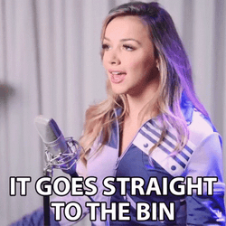 It Belongs In A Museum Goes To Bin GIF