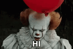 It Clown Pennywise Hi GIF