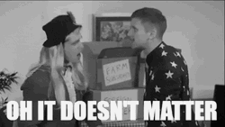 It Doesnt Matter Black And White Effect GIF