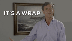 It Is Finished It's A Wrap GIF