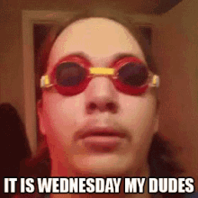 It Is Wednesday My Dudes Funny Face GIF