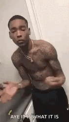 It Is What It Is Hipster Guy GIF