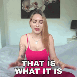 It Is What It Is Tracy Kiss GIF