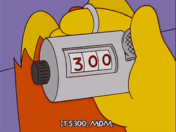 It's 300 Mom Timer GIF
